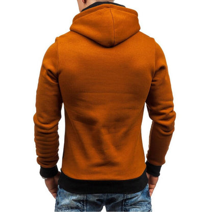 Hoodie Oblique Zipper Solid Color Hoodies Men Fashion Tracksuit Male Sweatshirt Hoody Mens Purpose Tour