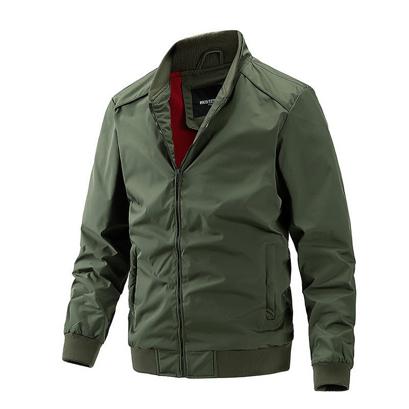 New men's autumn and winter jacket stand collar jacket for men