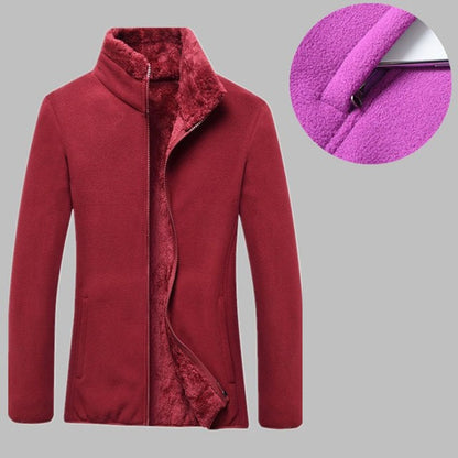 Thick Fleece jacket women's autumn winter outdoor polar fleece thermal coat Camping Hiking Jacket female Mountaineering clothes