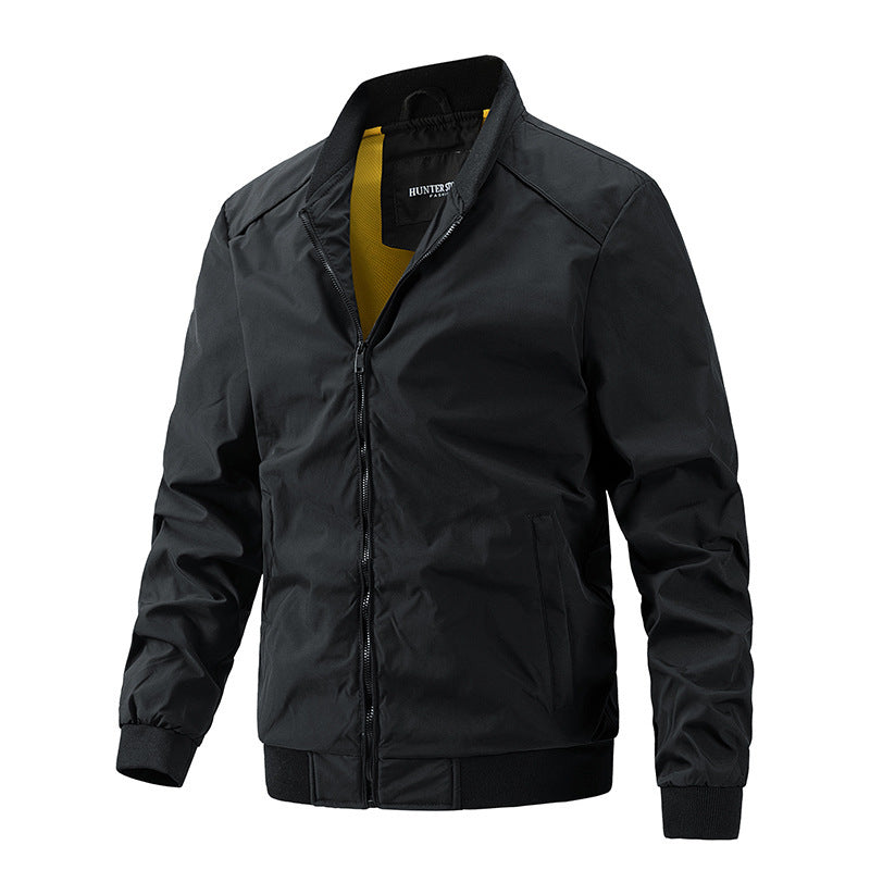 New men's autumn and winter jacket stand collar jacket for men