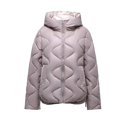 Winter Jacket Women 2023 New Outerwear Korean Clothes Women Coat Hooded Cotton Parkas Harajuku Ladies Quilted Coat Streetwear